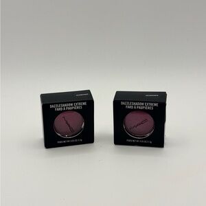 MAC Cosmetics Dazzleshadow Extreme Eyeshadow- Celebutante New Authentic 2 pack